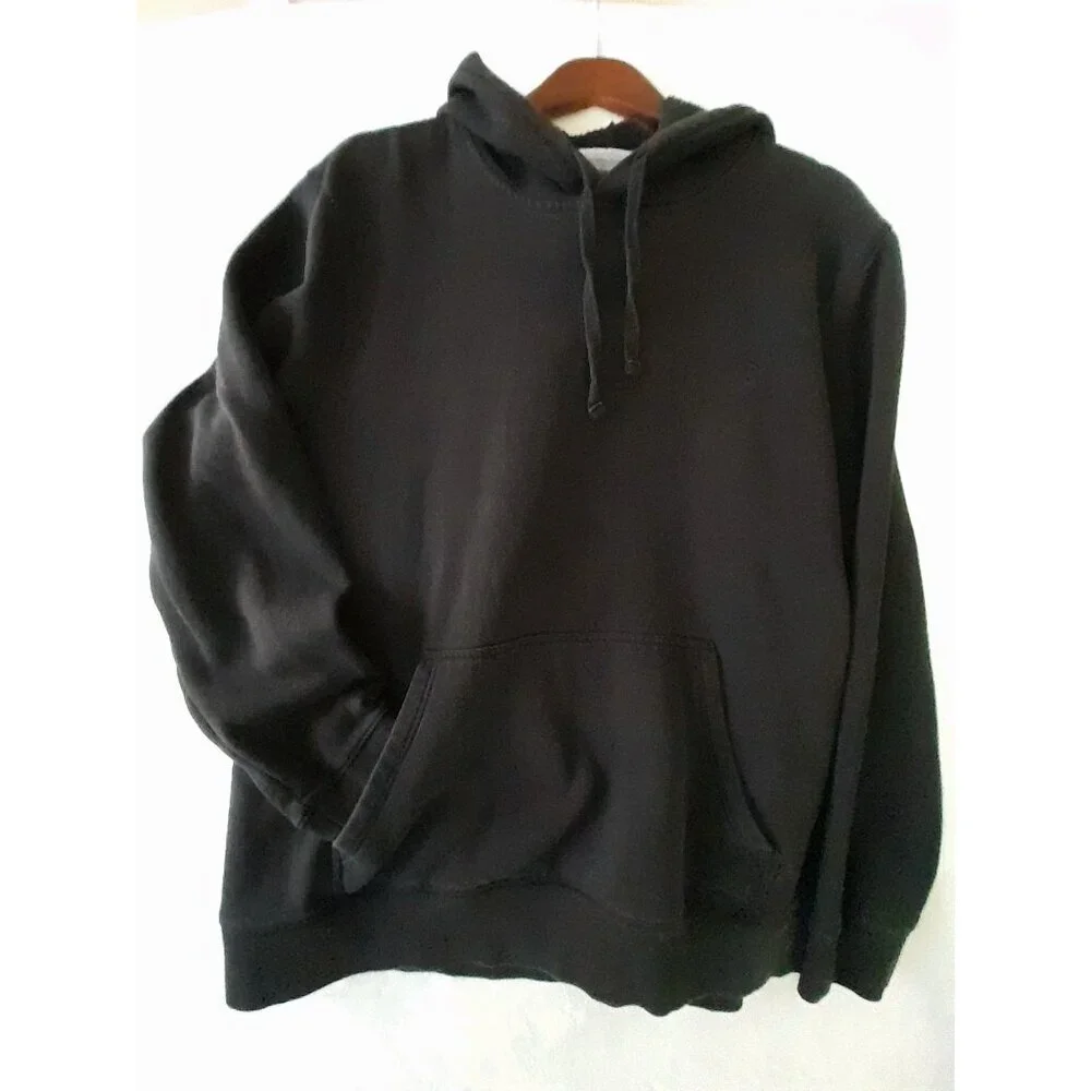 Tailorbyrd Collection Mens Outdoor School Work Minimalist Hoodie XXL Black